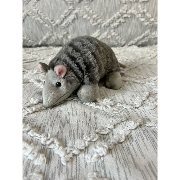 Aurora World Armadillo Plush Gray Stuffed Animal Toy - Picture 1 of 6